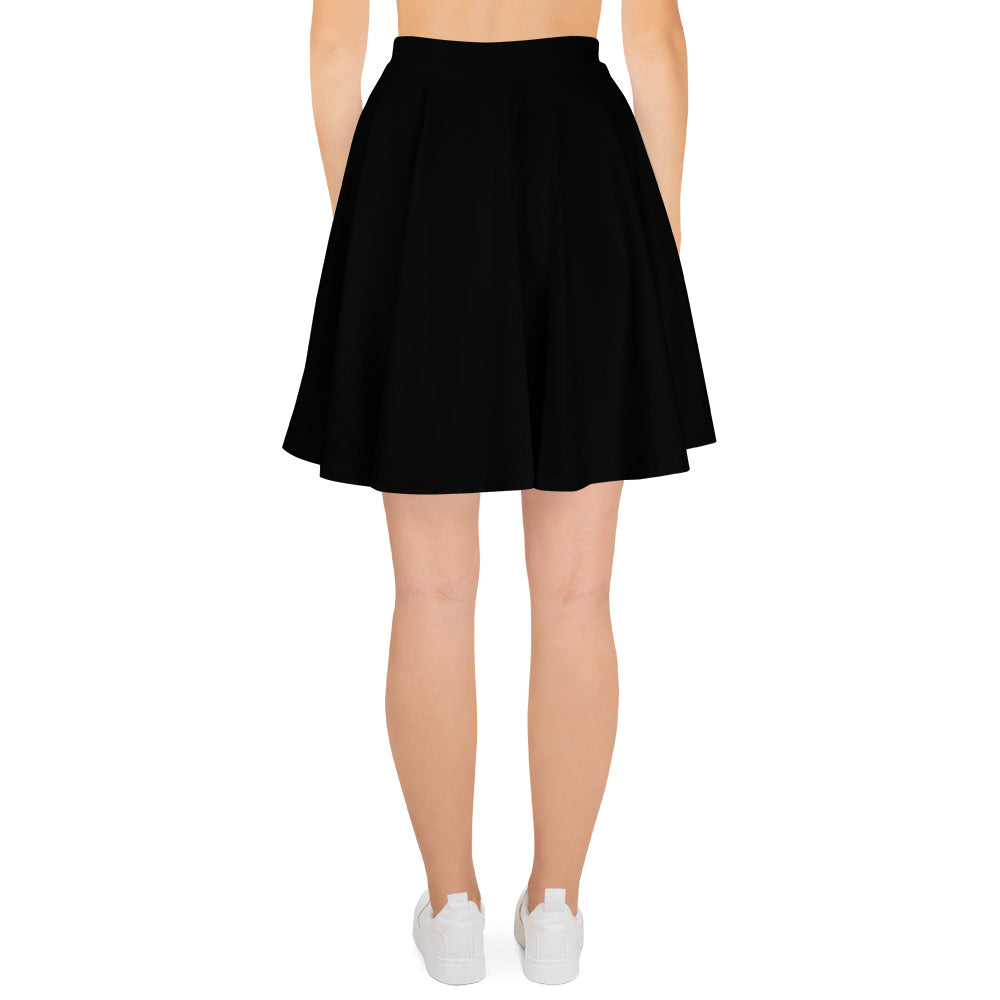 Elevate Skater Skirt – Black