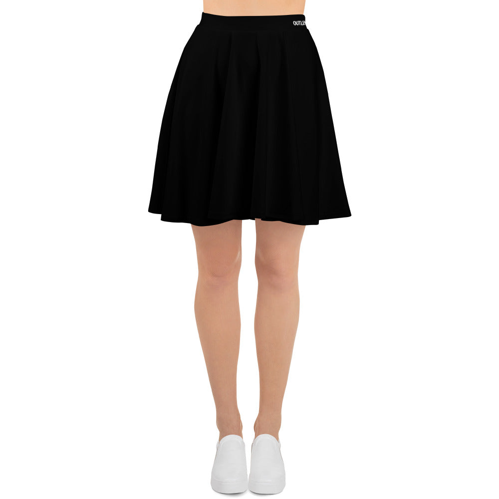 Elevate Skater Skirt – Black
