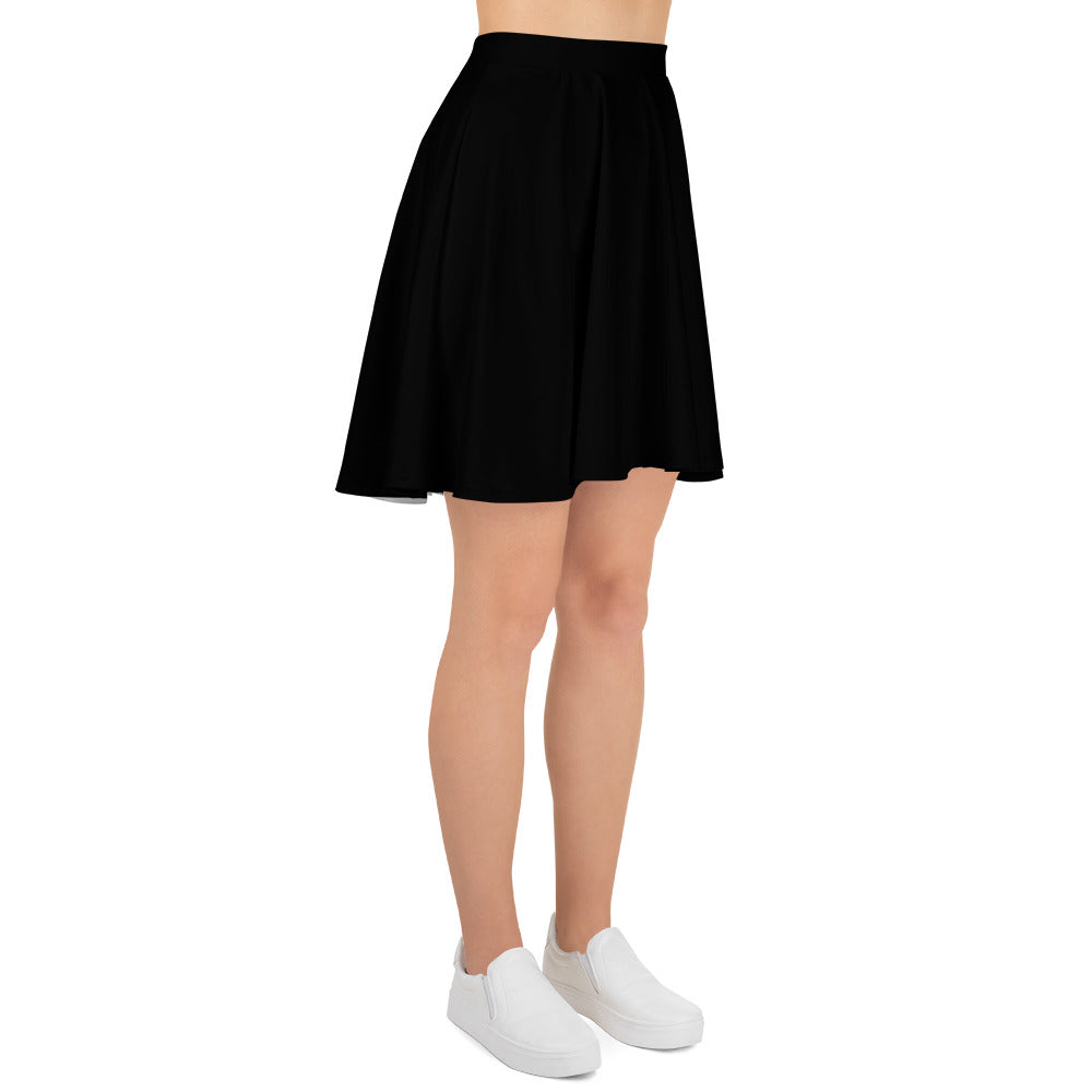 Elevate Skater Skirt – Black