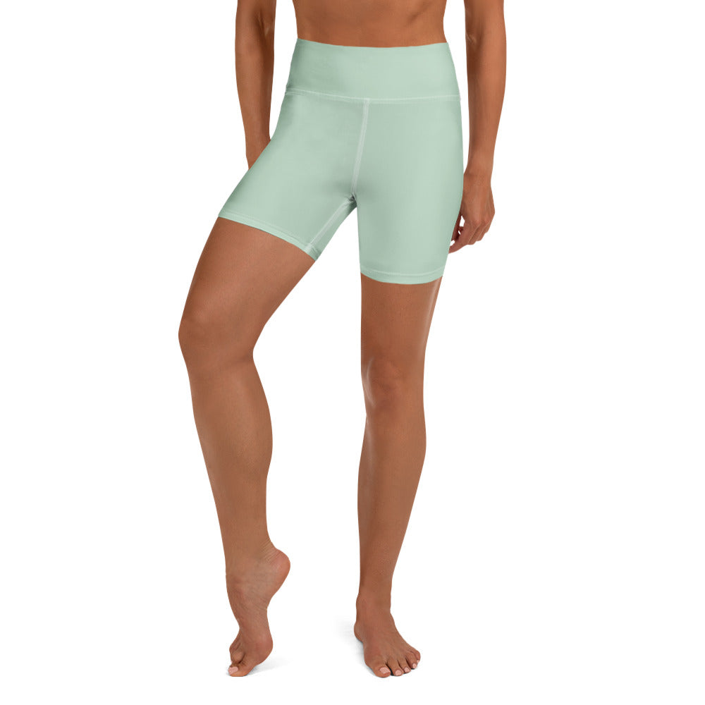 Sculpt Recycled Biker Shorts – Soft Mint