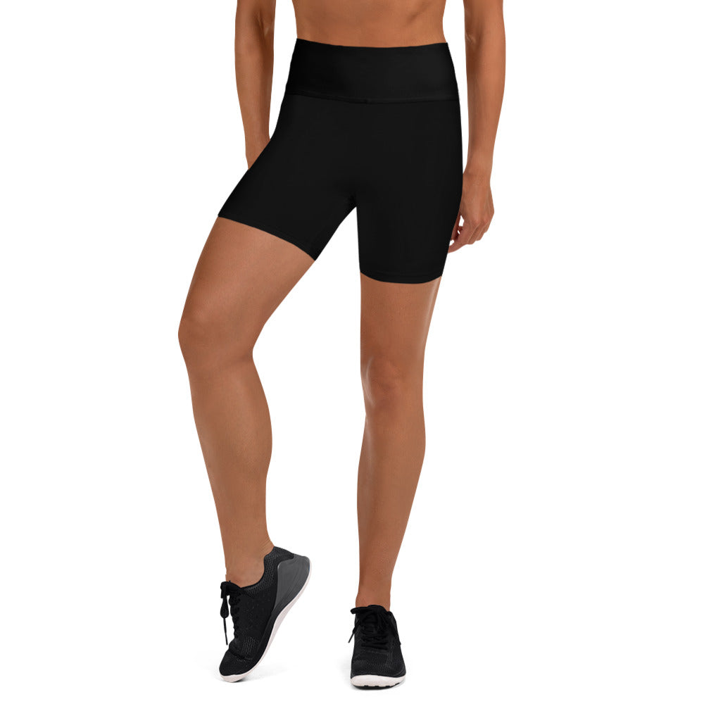 Sculpt Recycled Biker Shorts – Midnight Black