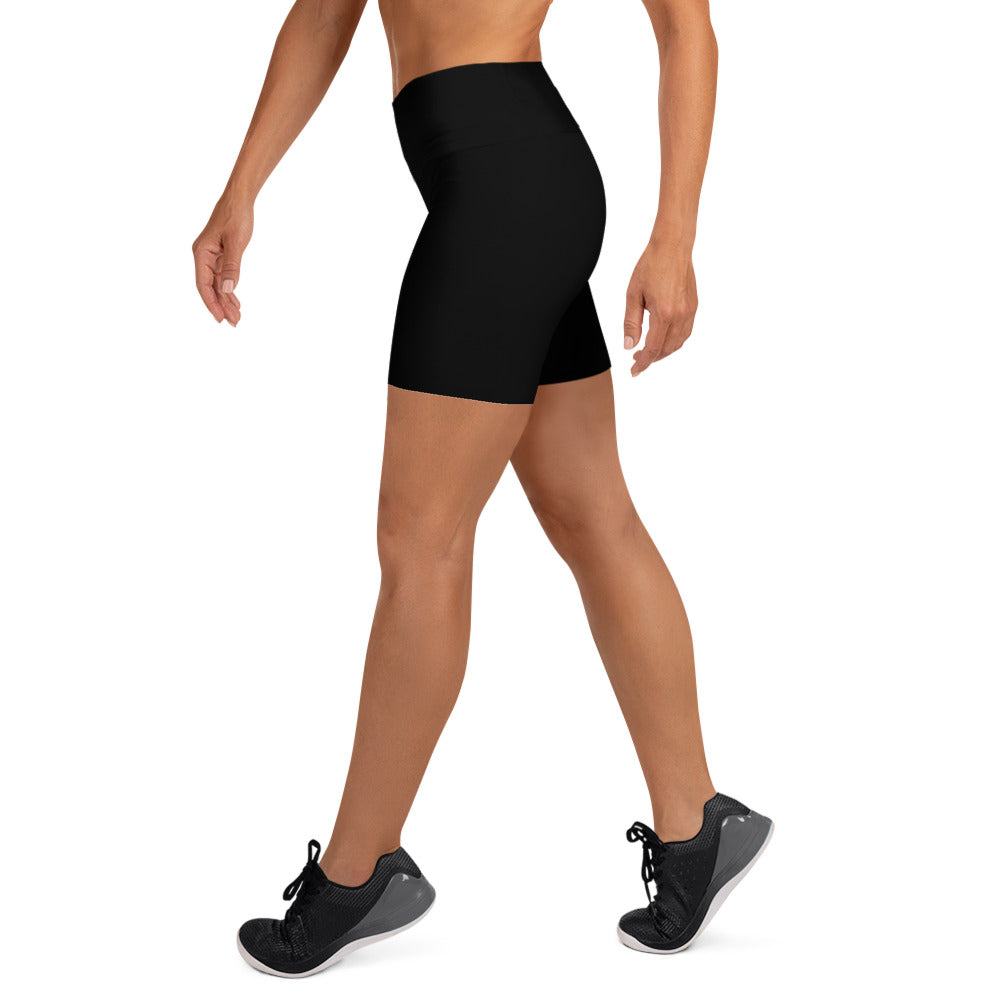 Sculpt Recycled Biker Shorts – Midnight Black
