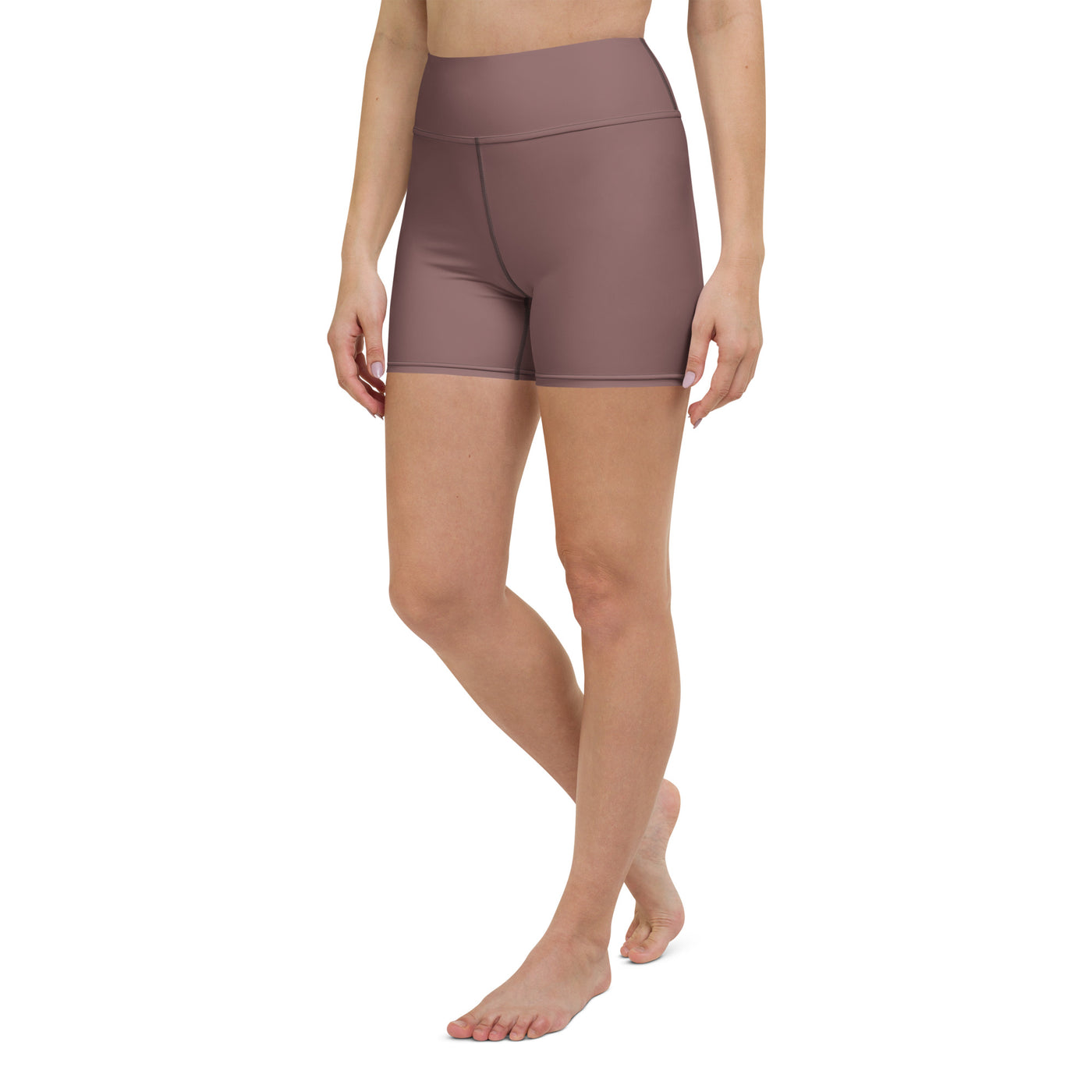 Sculpt Recycled Biker Shorts – Dusty Mauve