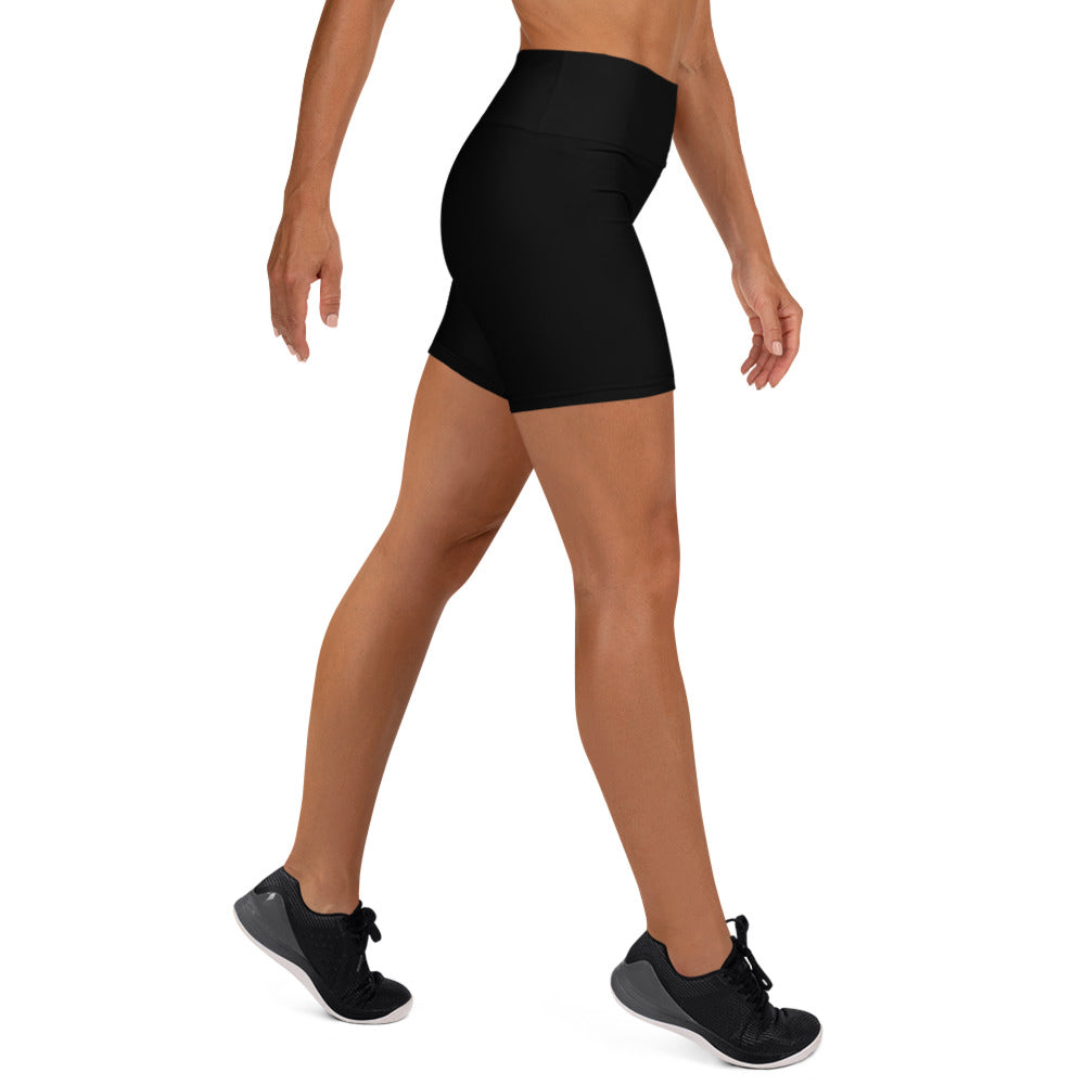 Sculpt Recycled Biker Shorts – Midnight Black