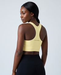 Elevate Recycled Longline Bra – Butter Yellow